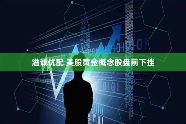 溢诚优配 美股黄金概念股盘前下挫