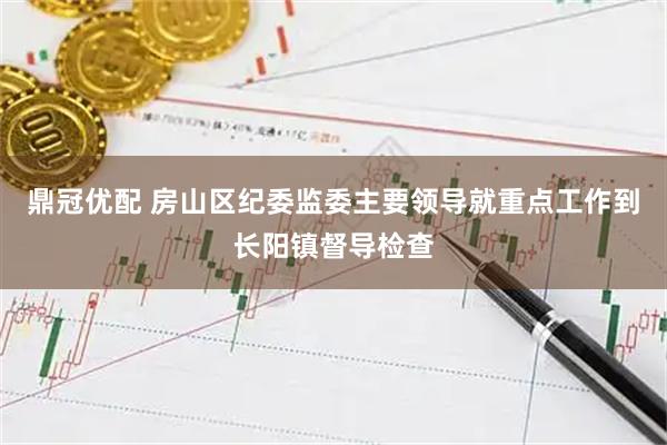 鼎冠优配 房山区纪委监委主要领导就重点工作到长阳镇督导检查